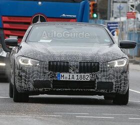 BMW 8 Series Convertible Drops a Bit of Camo for the Camera