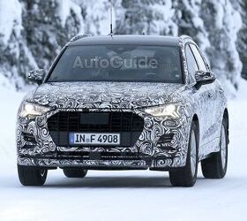 New Audi Q3 Steps Out for the Camera During Cold Weather Testing