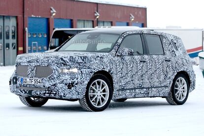 Glb Crossover Here's Our Best Look Yet at the New Mercedes GLB Crossover | AutoGuide.com