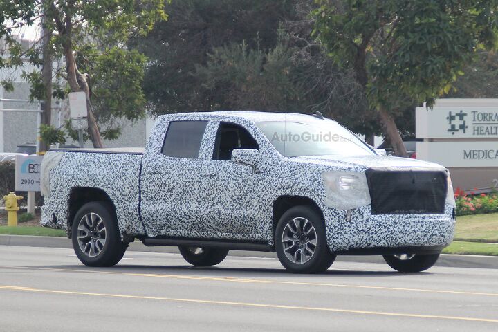 2019 GMC Sierra Spied Showing Off Its Updated New Headlights