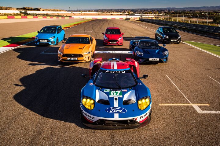 So a Ford GT, Fiesta ST, Some Mustangs and a Raptor Walk Into a Bar…