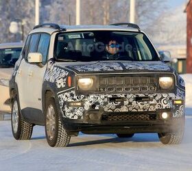 Jeep Renegade Facelift Sheds a Bit of Camouflage for the Camera
