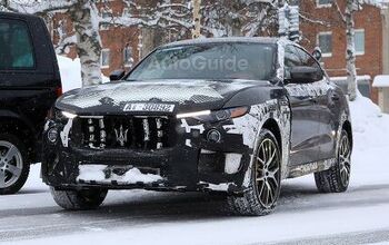 Maserati Levante GTS Spied Testing Its V8 Engine in the Cold