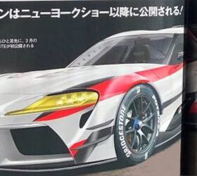 New Toyota Supra Leak Shows More of 335 HP Coupe