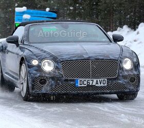 Bentley Continental GTC Spied Testing With Little Camouflage