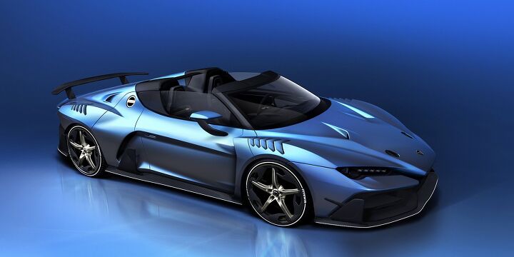 Italdesign Zerouno Drops Its Top for New Roadster Variant