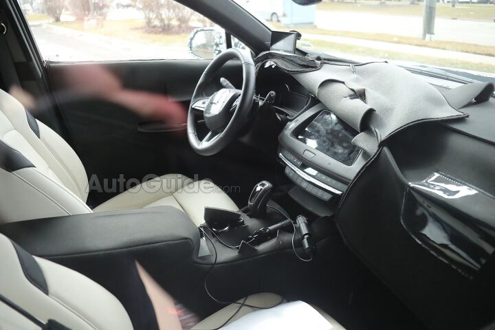 Cadillac XT4 Interior Partially Revealed in Latest Spy Shots