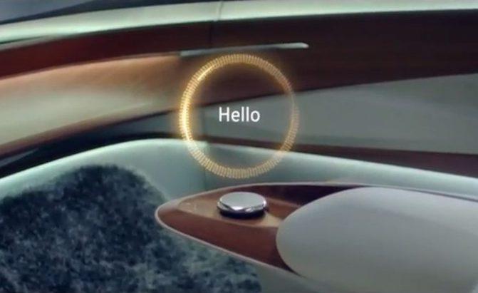 VW's I.D. VIZZION Concept Says 'hello' - Literally - Ahead of Geneva