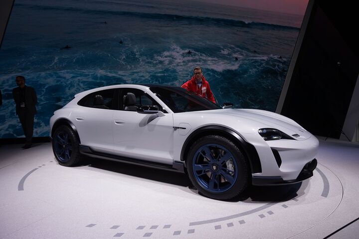 Porsche Turned the Mission E Into a Lifted Wagon With 600 HP