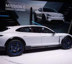 2018 Porsche Mission E: 600-HP electric sport sedan concept