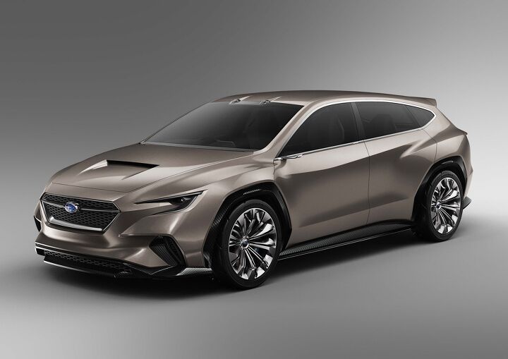 Subaru Ditches Softer Styling With Viziv Tourer Concept
