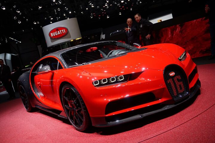 Bugatti Chiron Sport is the First Car With Carbon Windshield Wipers