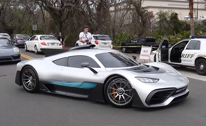 Proof the Mercedes-AMG Project One Concept Actually Drives
