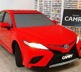 Someone Built a Life-Size Toyota Camry From LEGO Bricks