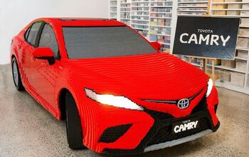 Someone Built a Life-Size Toyota Camry From LEGO Bricks