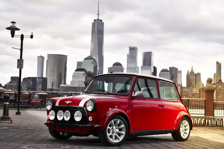 MINI Converts Classic Cooper Into a Retro Electric Hatch