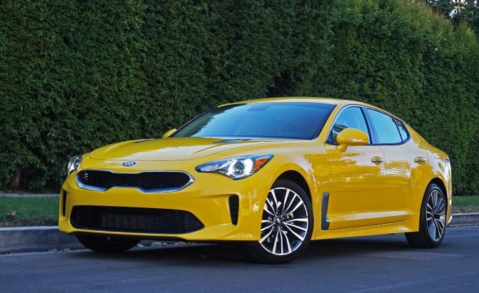 new kia stinger model variants being looked at