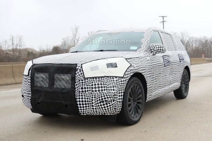 Production 2020 Lincoln Aviator Spied Testing