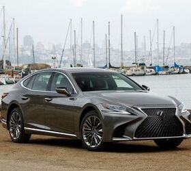 Lexus LS Could Get Electric and Fuel Cell Powertrains