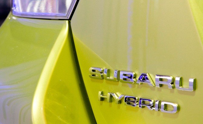 First Subaru Plug-In Hybrid May Be Called Evoltis