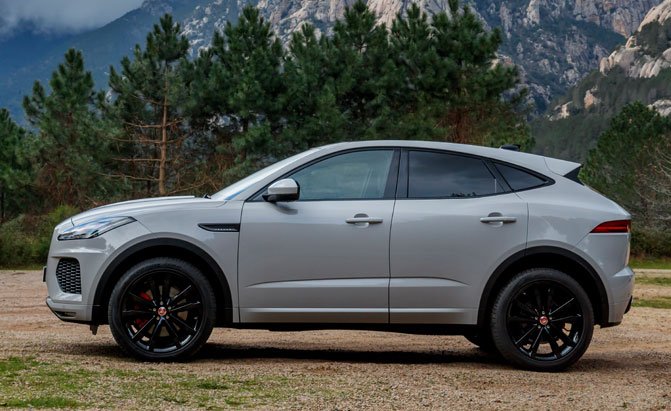 jaguar e pace s design heavily inspired by the f type