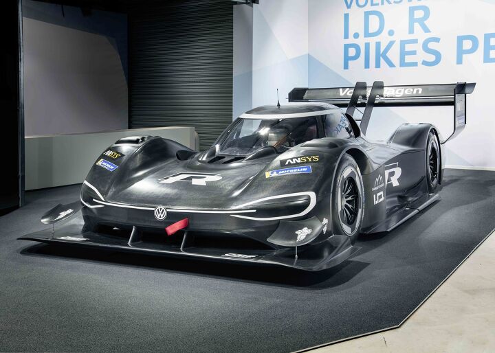 VW I.D. R is a Fully Electric Race Car With 680 HP