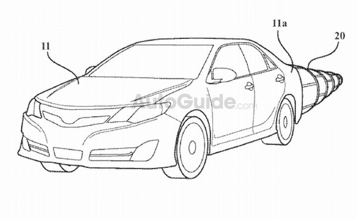 Check Out Toyota's Weird Patent for a Telescoping Car Tail