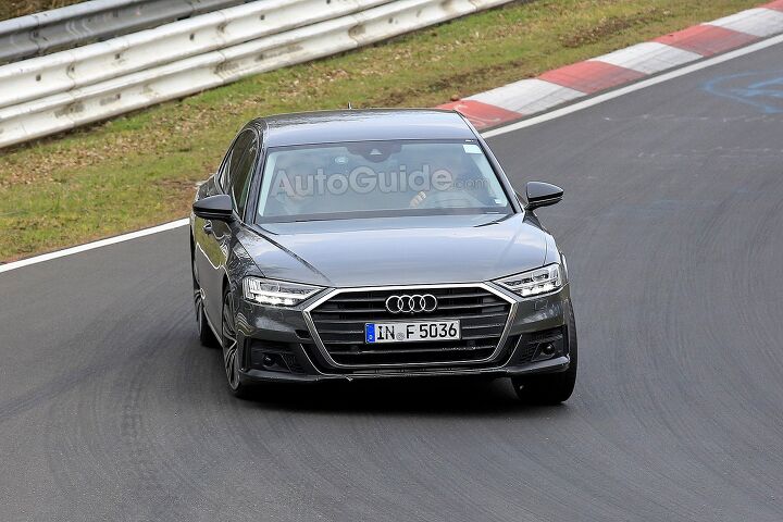 New Audi S8 Spied Testing on the 'Ring With No Camo
