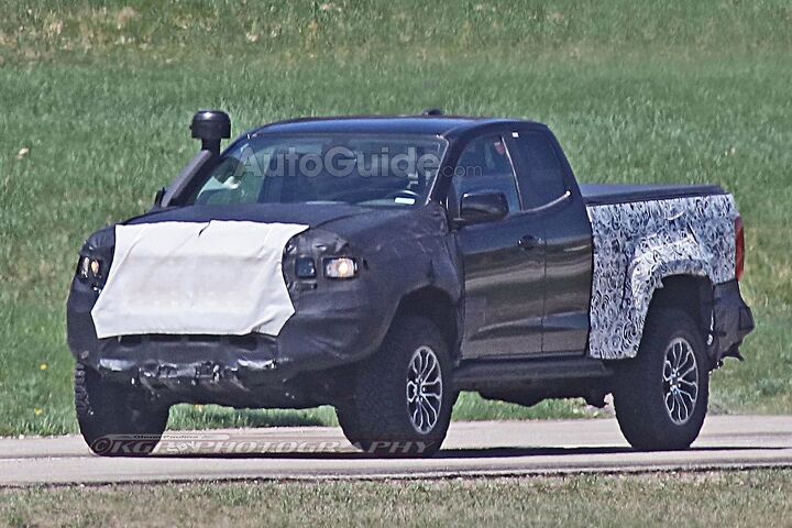 Spy Shots Confirm Arrival of Chevrolet Colorado ZR2 Bison
