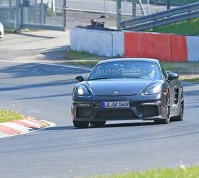 2019 Porsche 718 Cayman GT4 Spied Testing on the Nurburgring