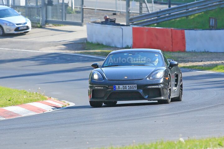 2019 Porsche 718 Cayman GT4 Spied Testing on the Nurburgring