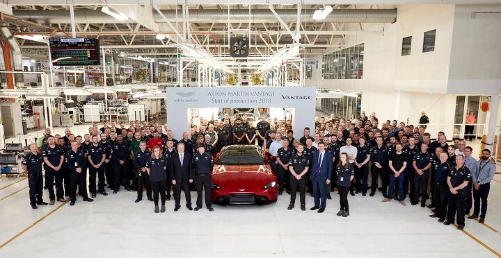 2019 Aston Martin Vantage Enters Production