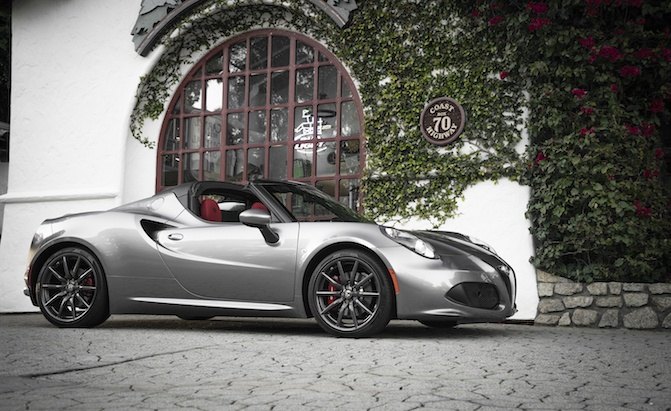 alfa romeo 4c likely getting a backup camera