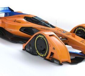 McLaren X2 Concept is a Formula 1 Racer From the Far Future