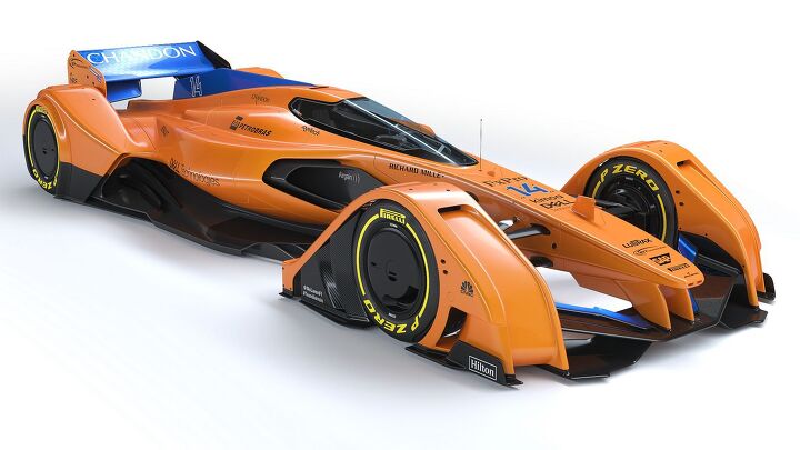 McLaren X2 Concept is a Formula 1 Racer From the Far Future