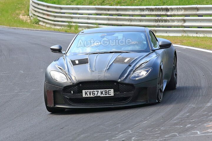 Aston Martin DBS Superleggera Spied Inside and Out
