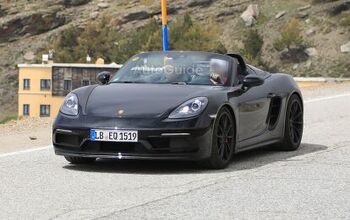 2019 Porsche 718 Boxster Spyder Spied With Its Top Down