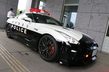 Japan Just Put an R35 Nissan GTR Police Car Into Service | AutoGuide.com
