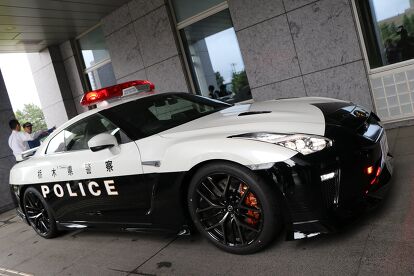 Japan Just Put an R35 Nissan GTR Police Car Into Service | AutoGuide.com