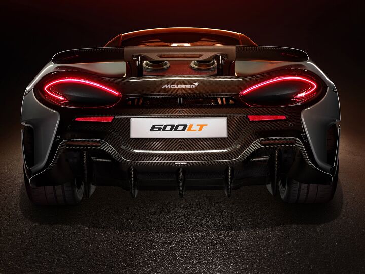 McLaren 600LT is Longer, Lower and Faster Than the 570S