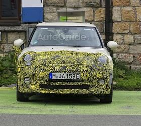 Mini Electric Spied Charging in the Alps Ahead of Debut