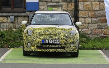 Mini Electric Spied Charging in the Alps Ahead of Debut