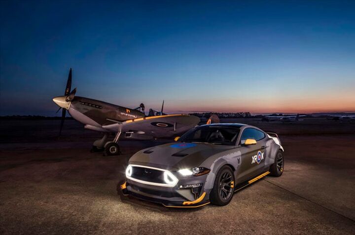 700 HP Eagle Squadron Mustang Takes Flight at Goodwood
