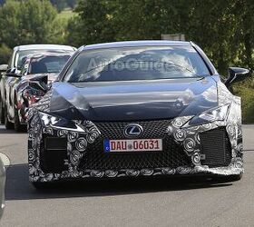 Lexus LC F Under Development, Caught Testing in Europe