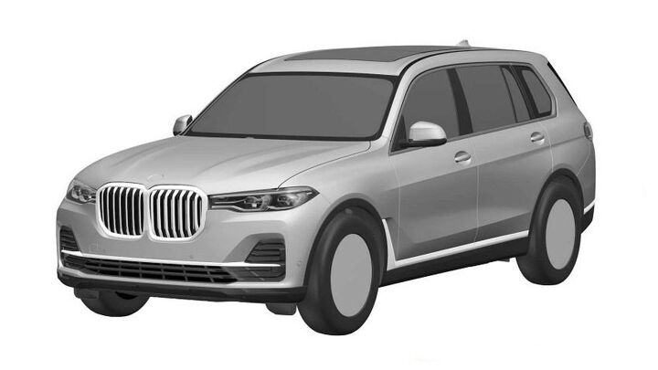 BMW X7 Design Revealed in New Patent Drawings