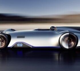 Mercedes benz vision eq store silver arrow top speed