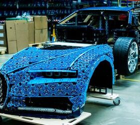 The life-size Lego Technic Bugatti Chiron is the ultimate Lego kit