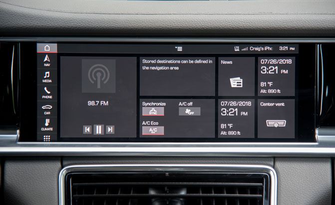 video does the porsche panamera have the best infotainment tech you can buy