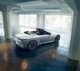 Lexus LC Convertible is Only a Concept for Now