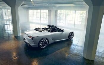 Lexus LC Convertible is Only a Concept for Now